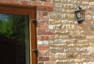 Reclaimed stone & bricks combined