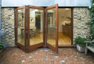 SF65, all timber folding, sliding door - Hackney, London